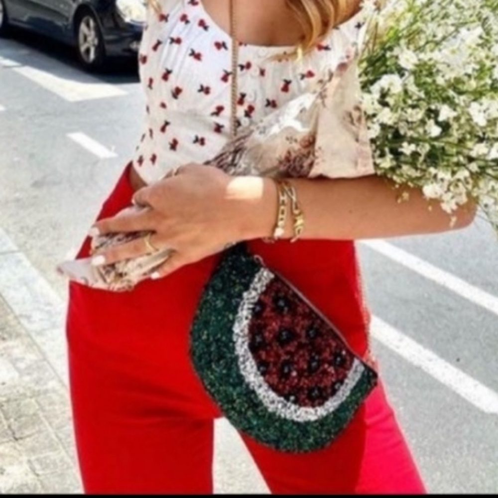 Zara sequin bag